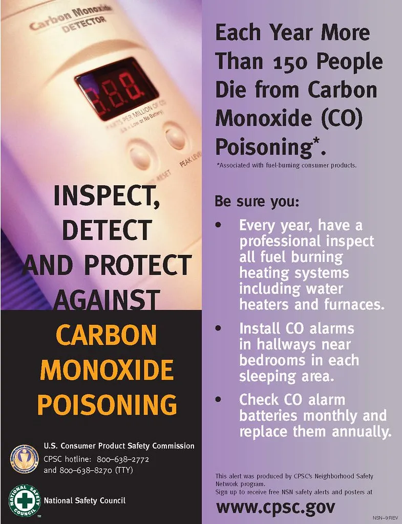 Inspect, Detect and Protect Against Carbon Monoxide Poisoning