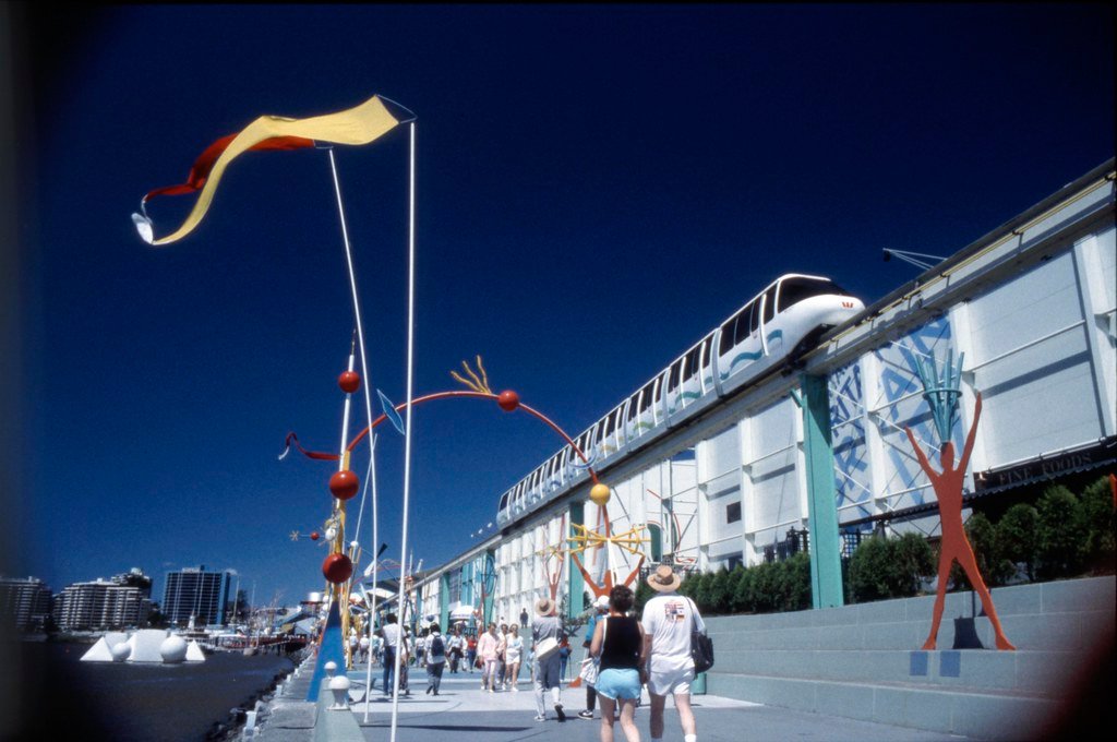 Taking a stroll down the Expo 88 Promenade