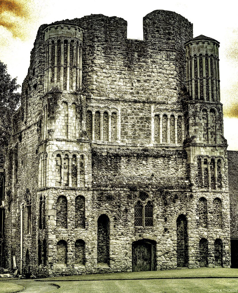 St Mary's Abbey: a Benedictine abbey north and east of Water Lane. West Malling Kent