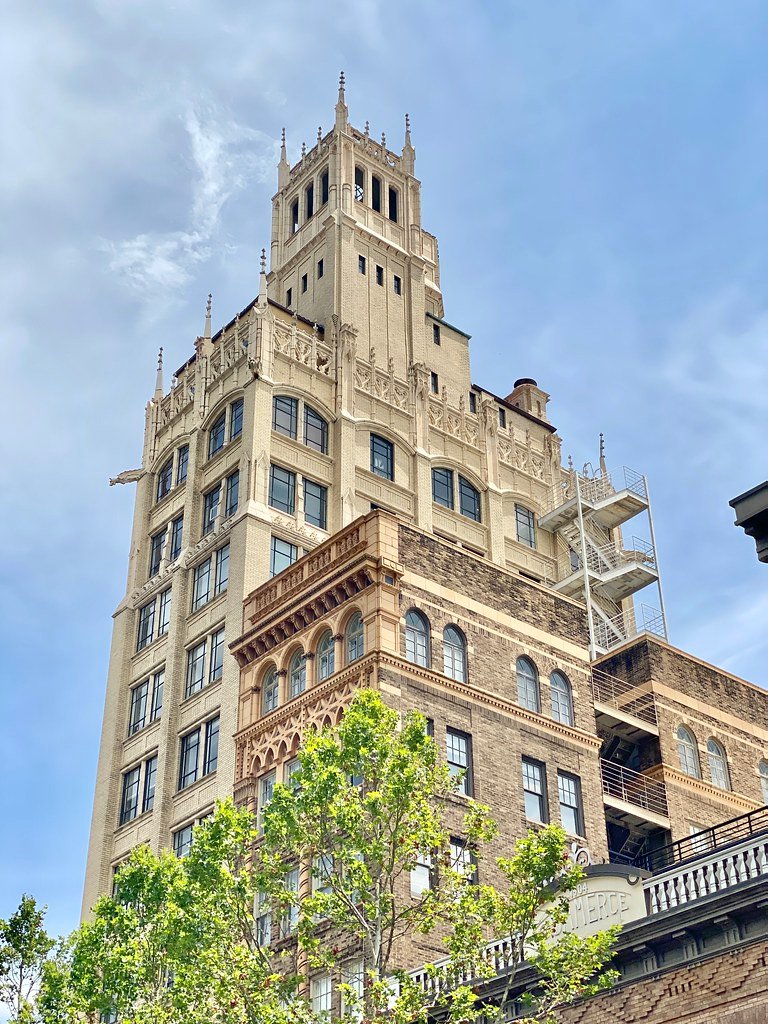 Jackson Building and Westall Building, Pack Square and Market Street, Asheville, NC