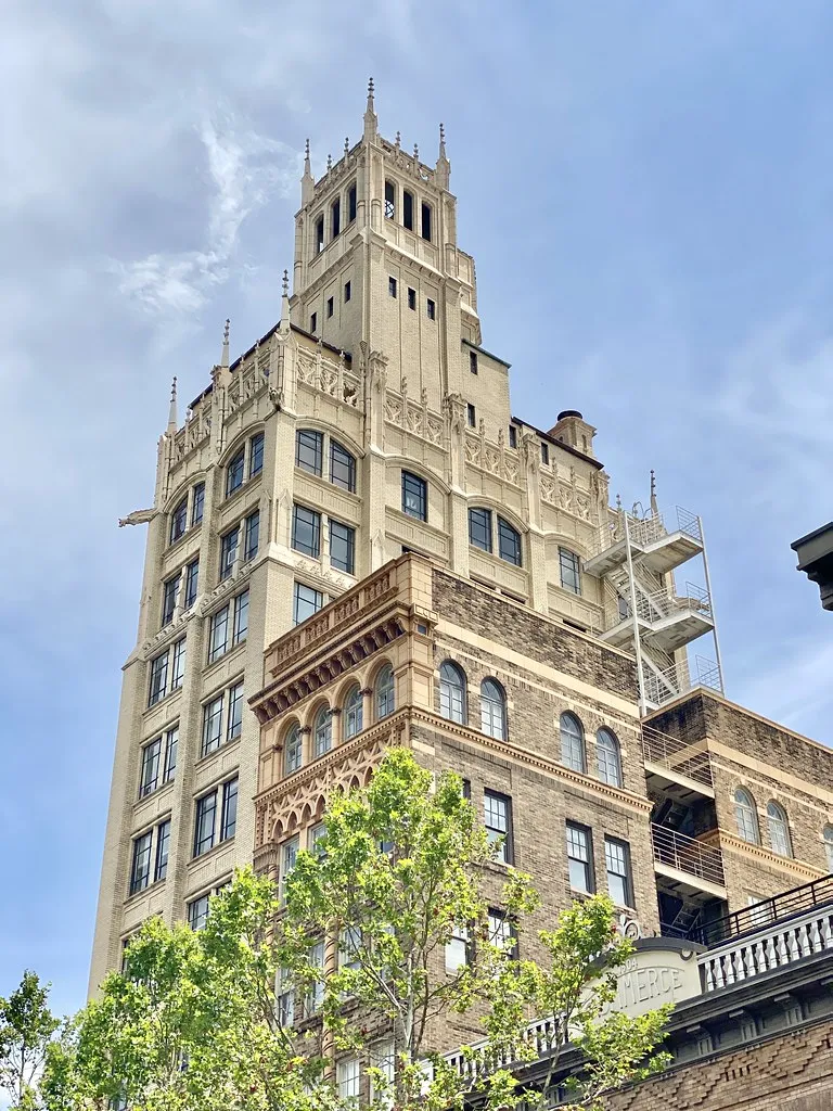 Jackson Building and Westall Building, Pack Square and Market Street, Asheville, NC