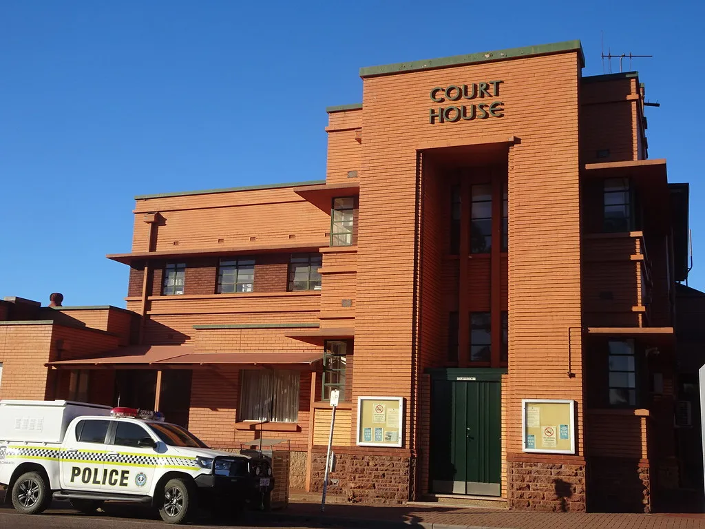 Whyalla. This Art Deco Courthouse with vertical lines and steel window frames was built in 1944.