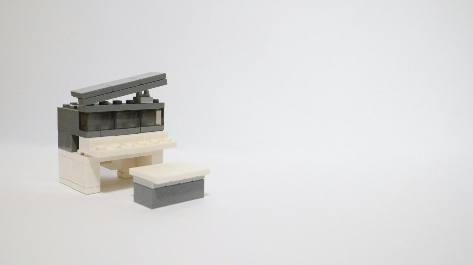 a lego model of a building with a roof