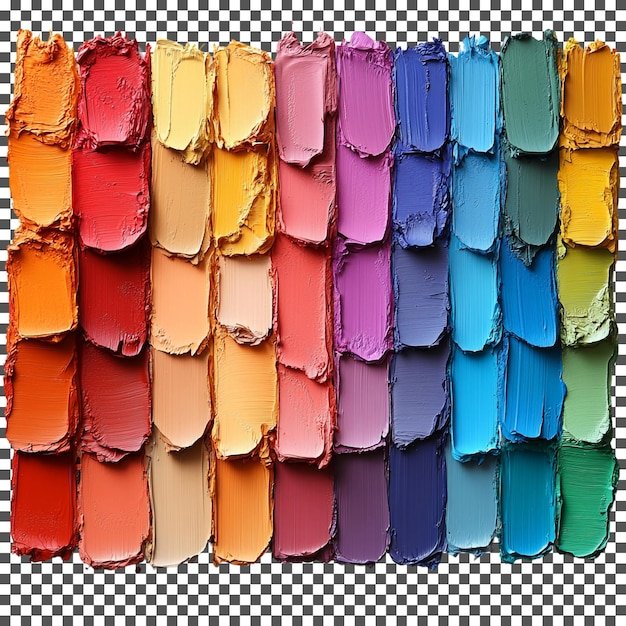 Amazing a sheet of paper with the word color on it Isolated On Transparent Background