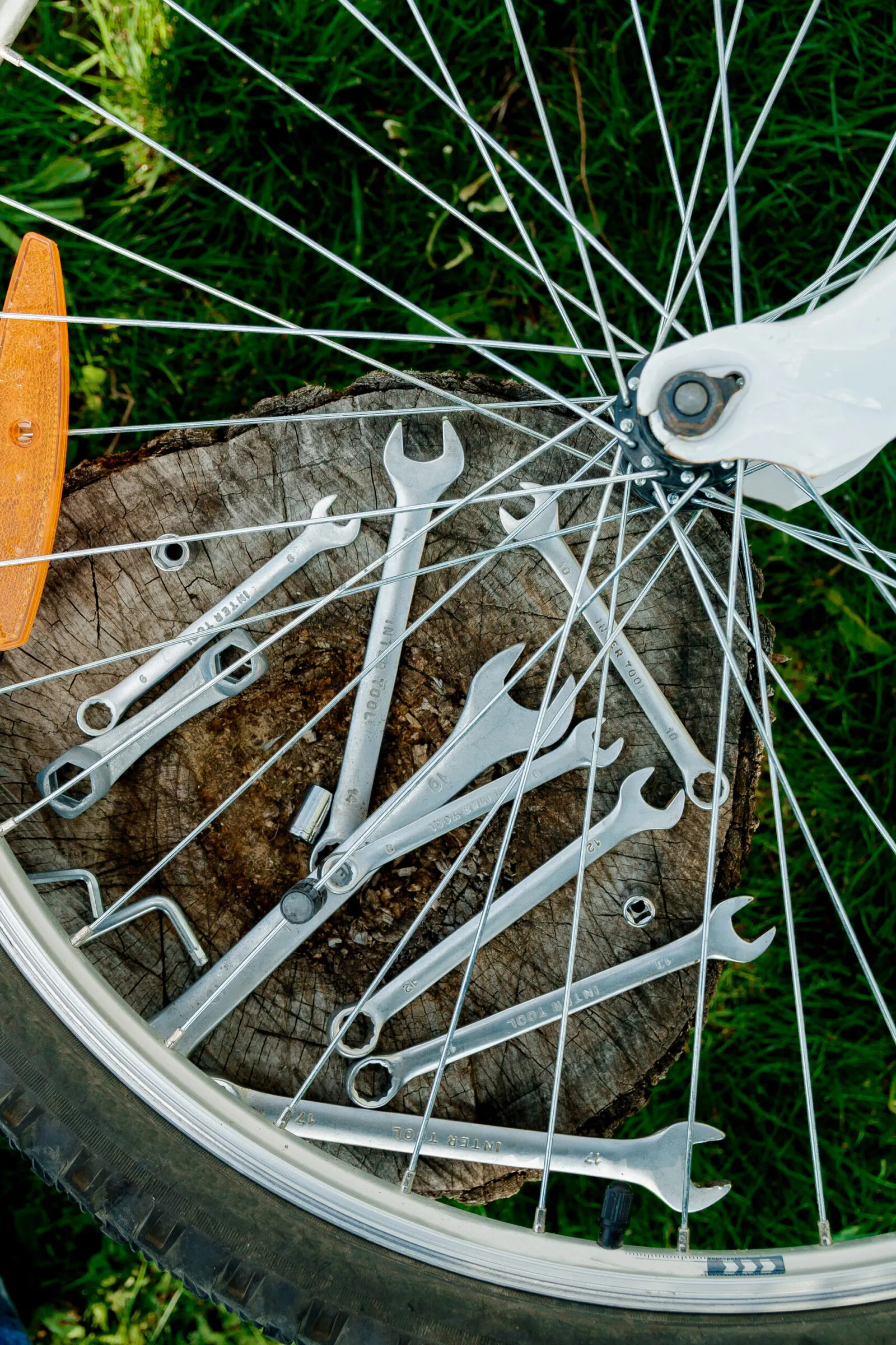 Bicycle repair. Tools, instrument for repairing bike