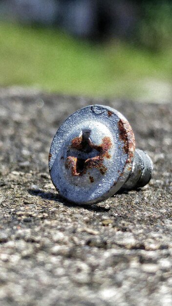 Close-up of rusty metal