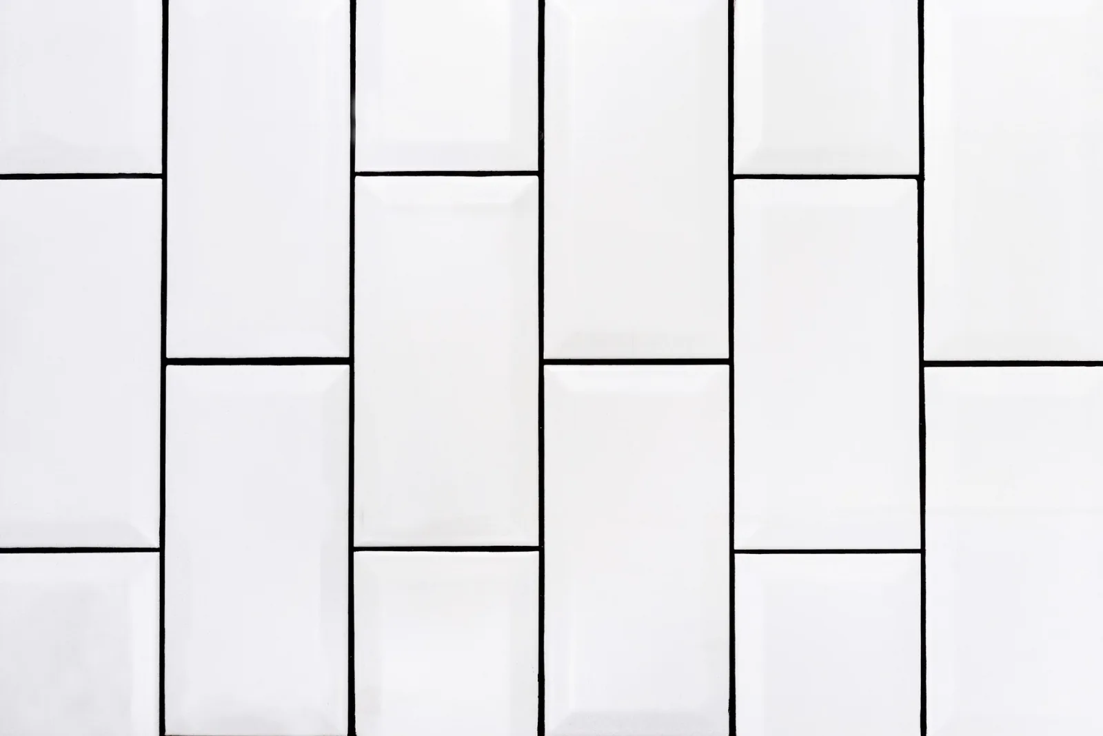 common vintage white ceramic tiles background vertical photo