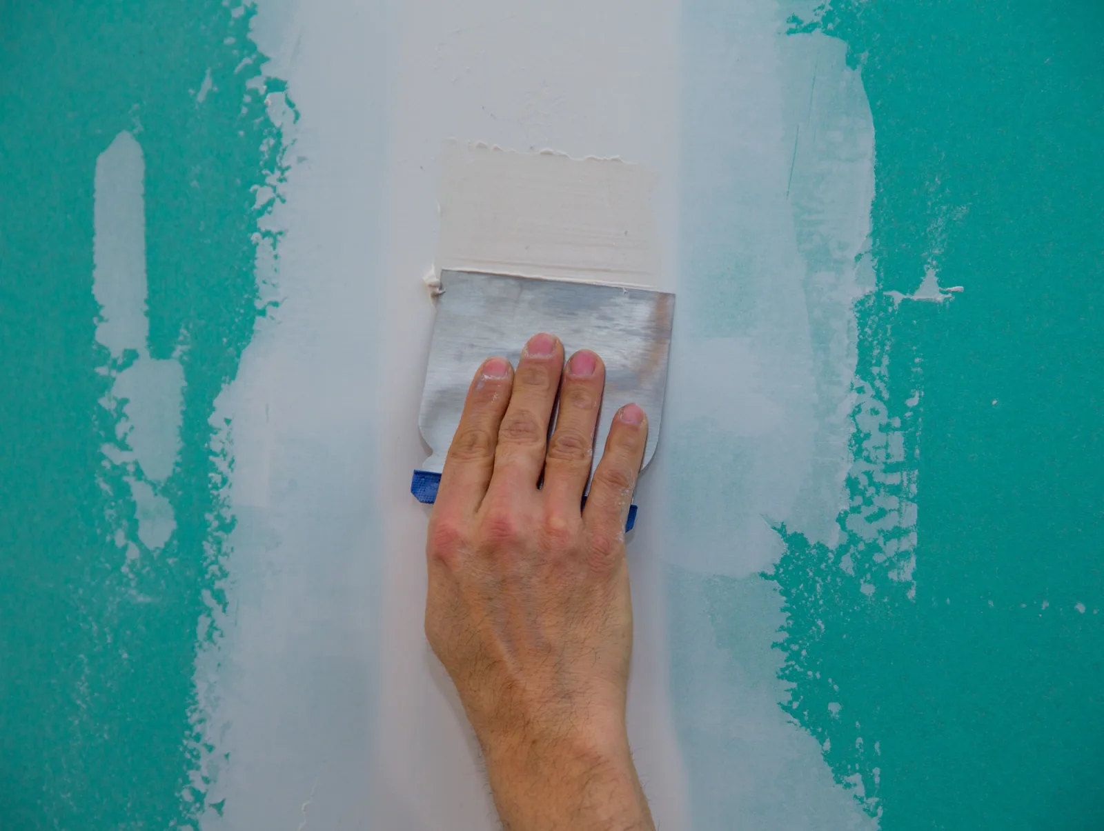 drywall hydrophobic plasterboard trowel plastering seam
