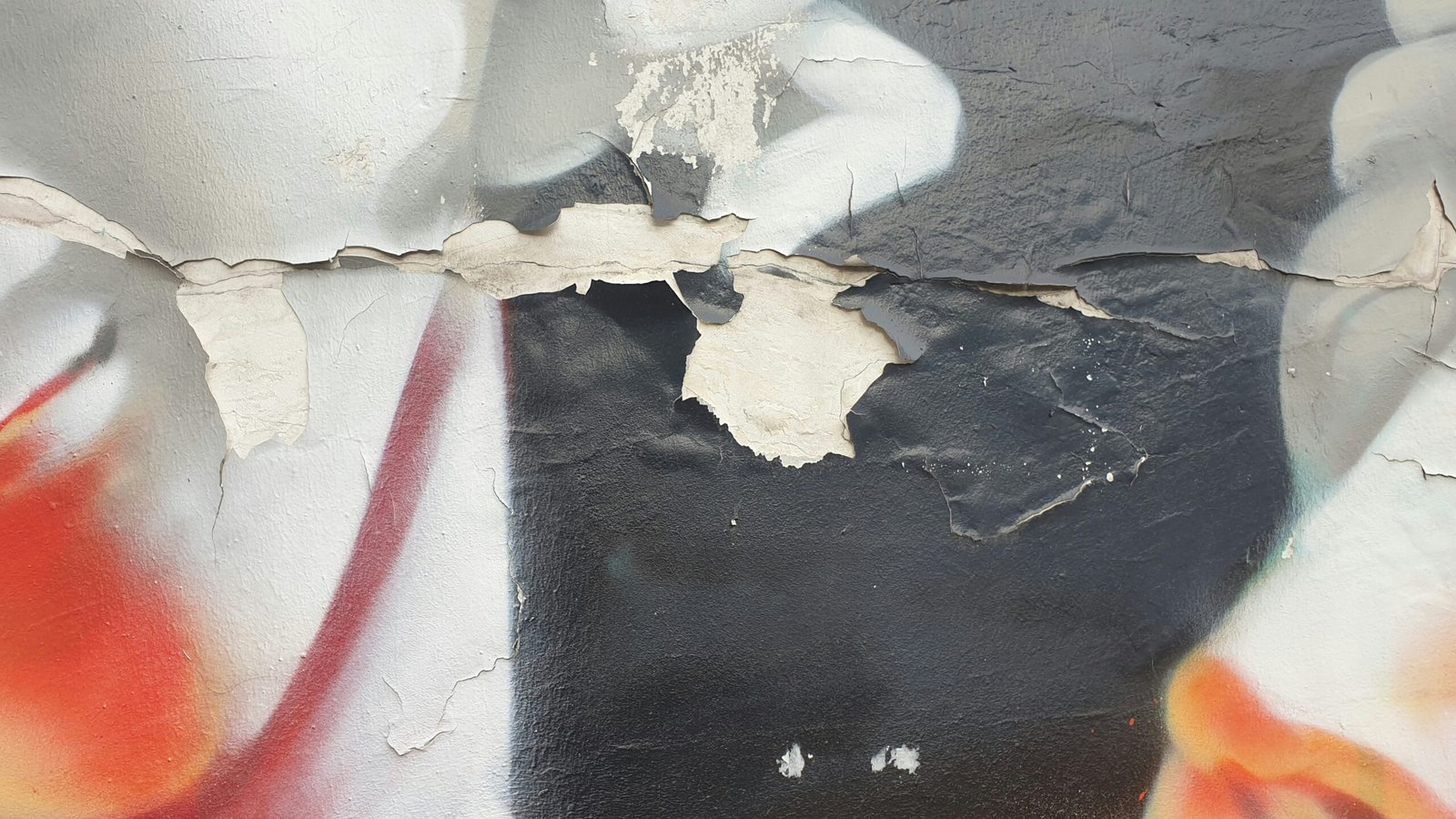 A piece of paper with a painting on it