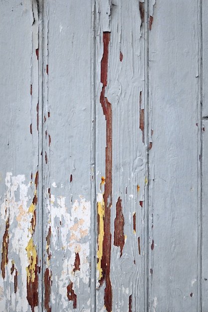 Old wood board painted grey background