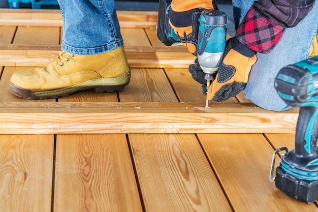 Wood Work with Drill Driver