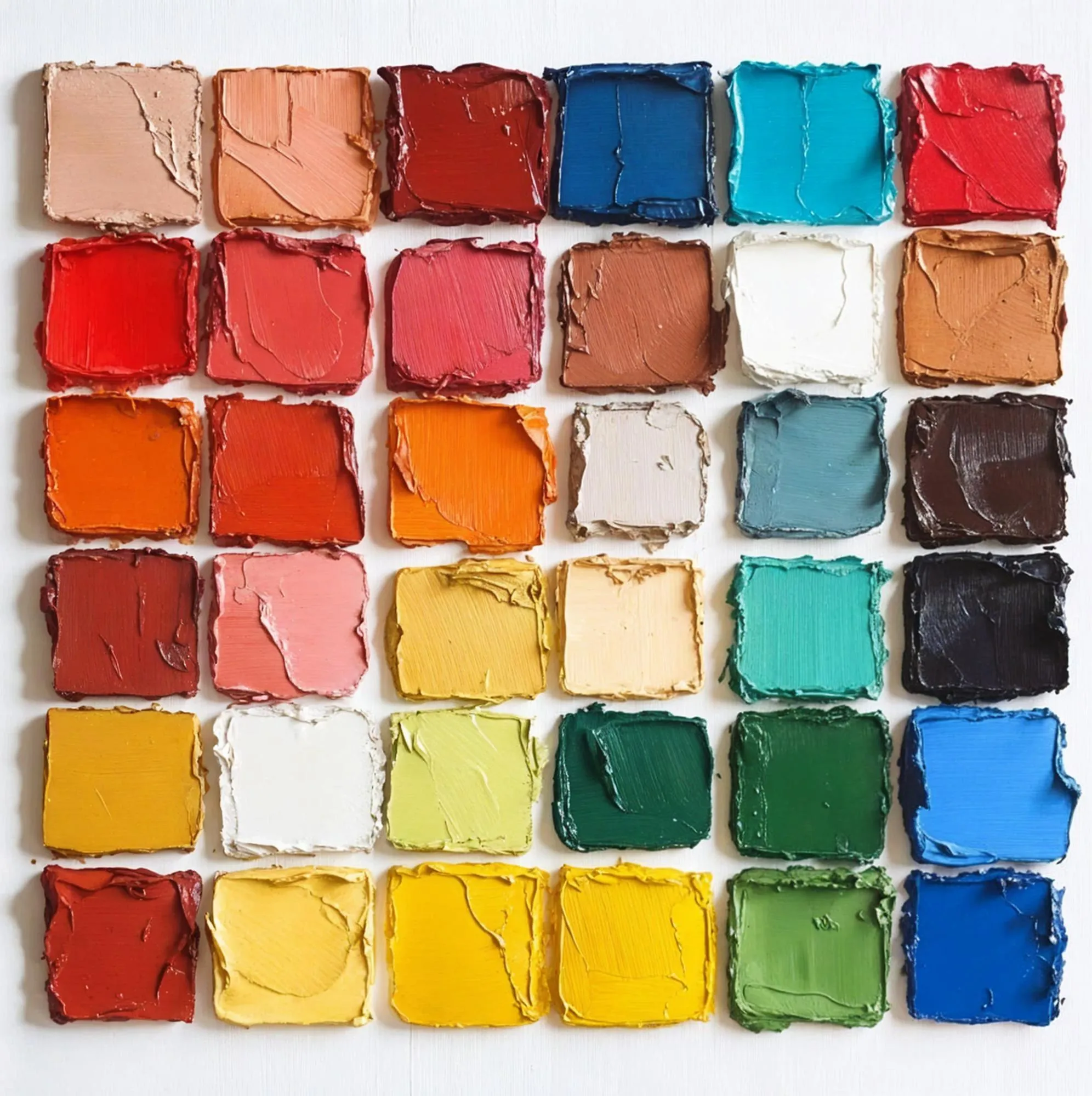 A colorful background of different shapes in pastel colors