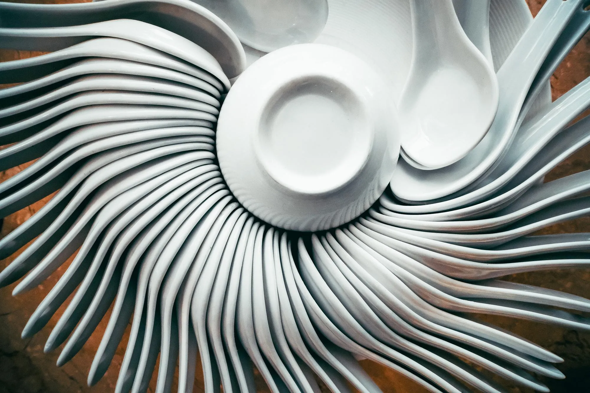 Full frame shot of kitchen utensils arranged