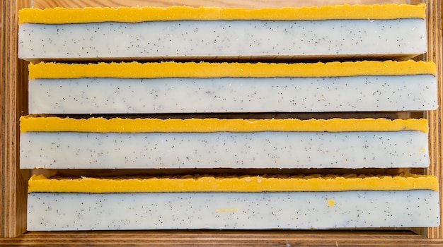 Handmade organic soap for skin care