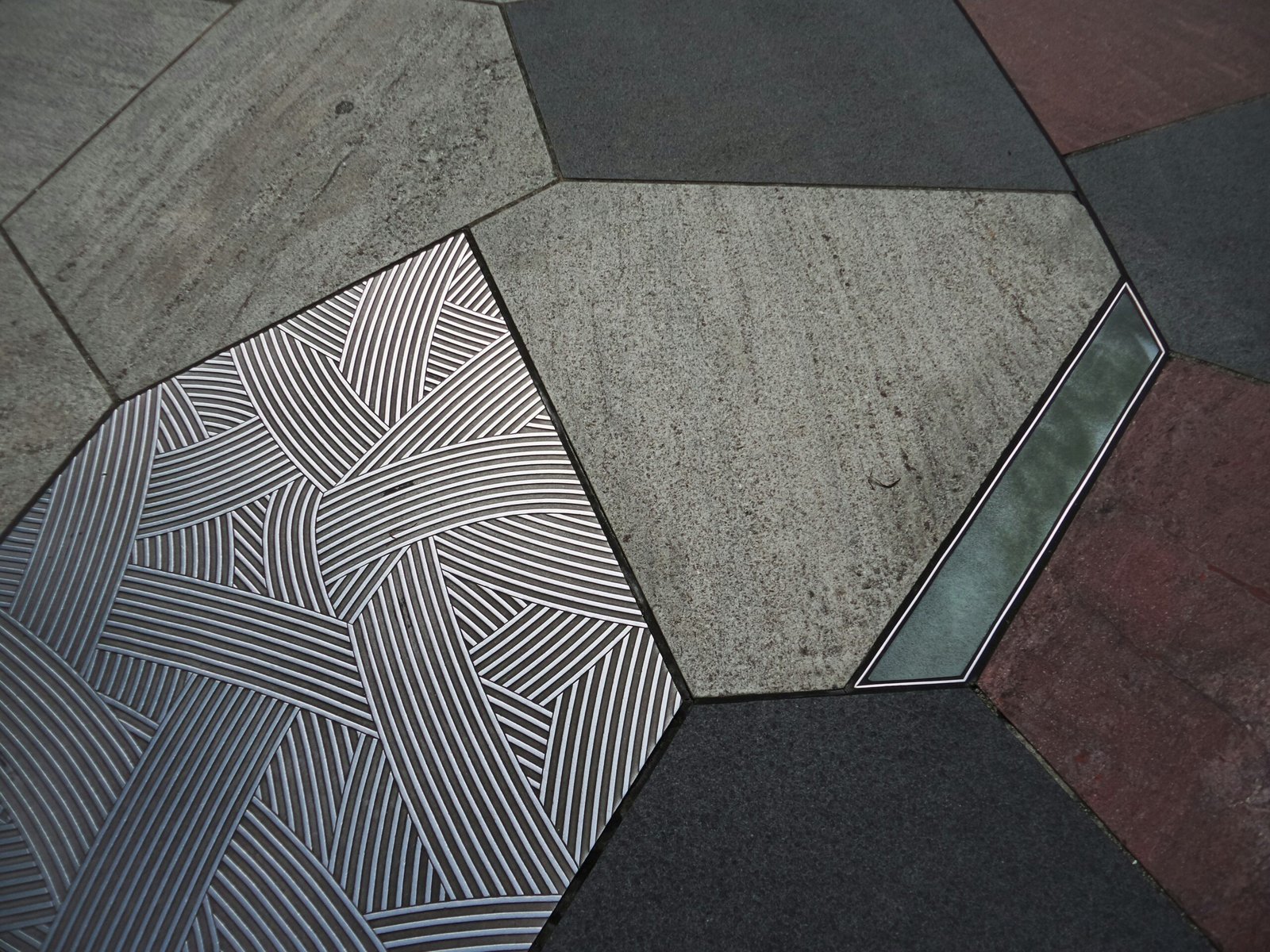 black and white chevron textile