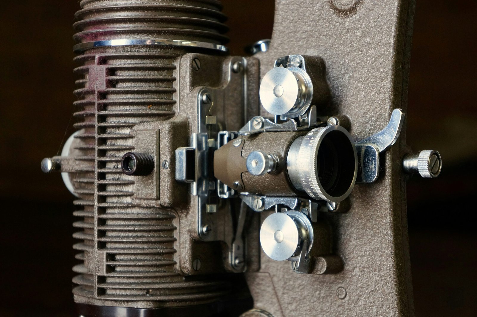 a close up view of a motorcycle engine