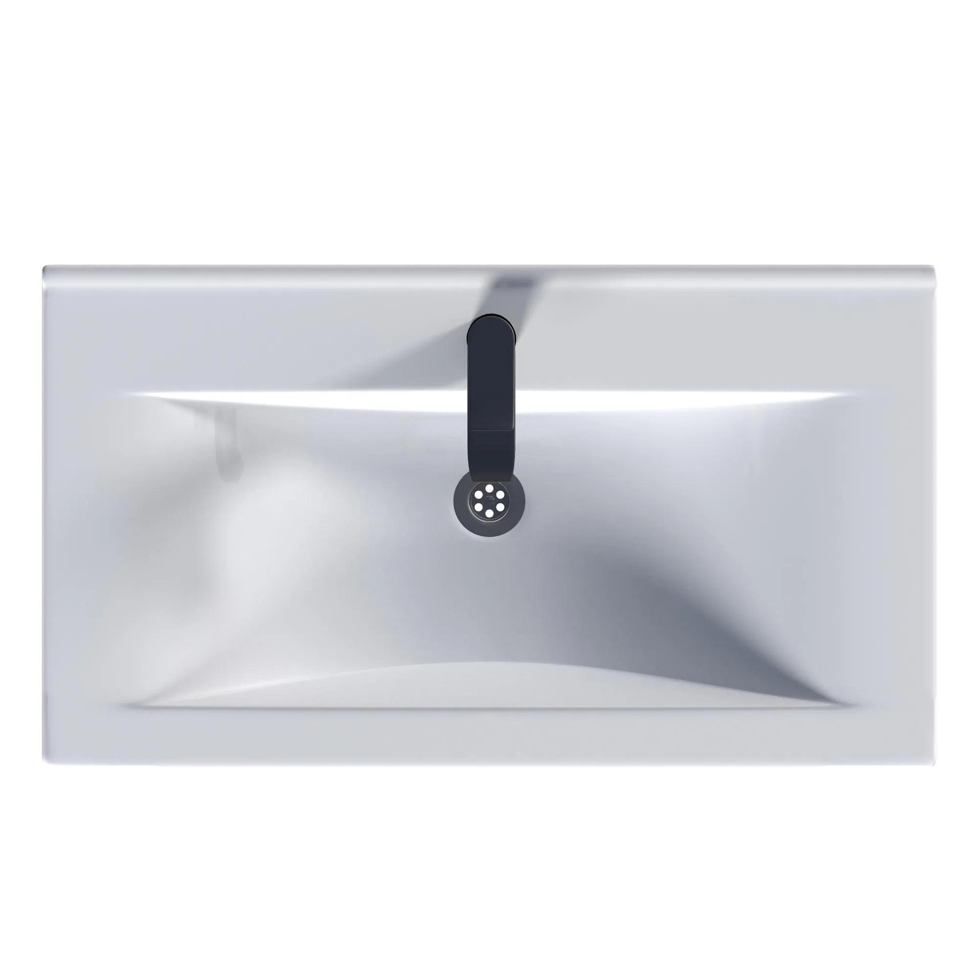 Washbasin isolated on white background sink 3D illustration cg render
