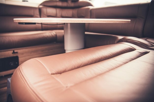 Elegant RV Dinette Section