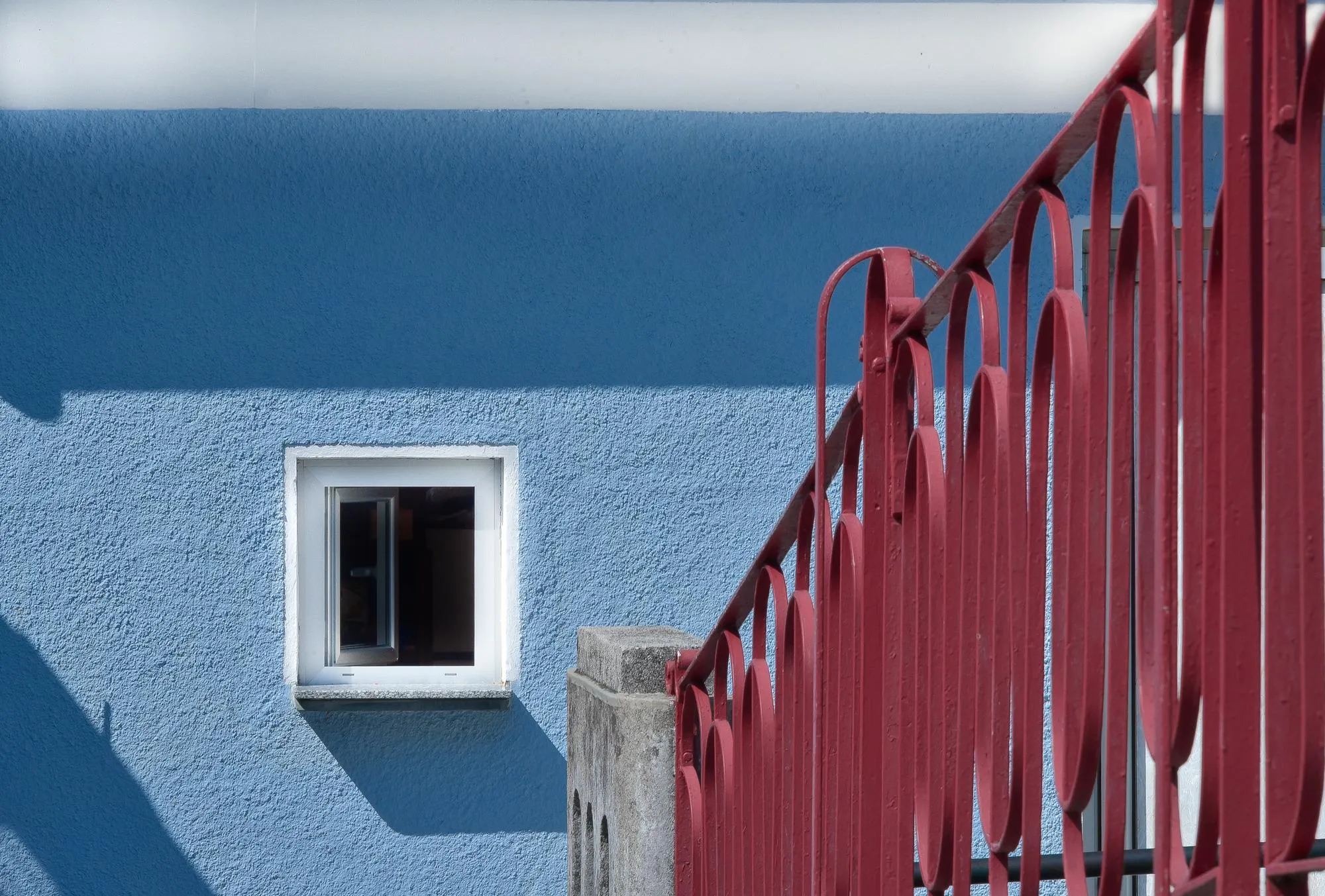 Buildings against blue sky