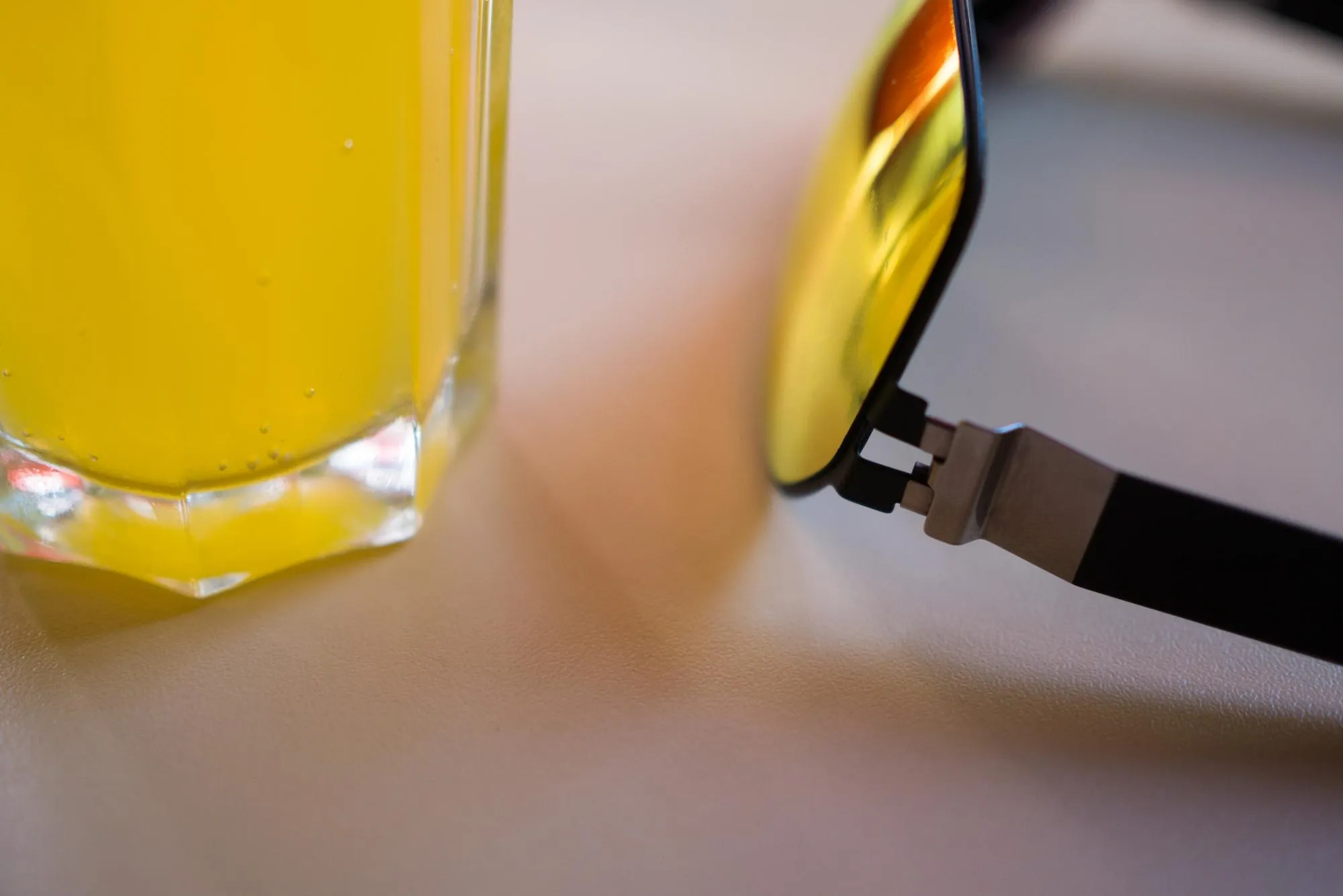 Close-up of drink on table