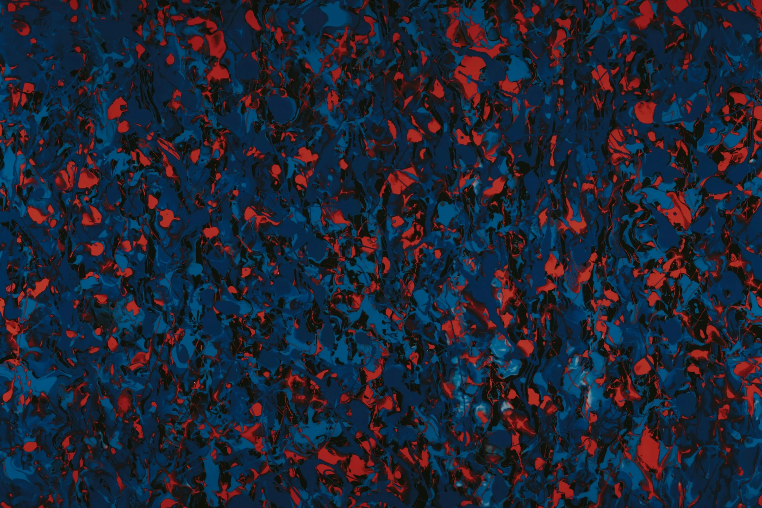 red and black floral textile