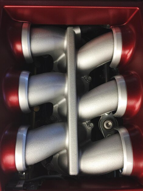 Close-up of machine part