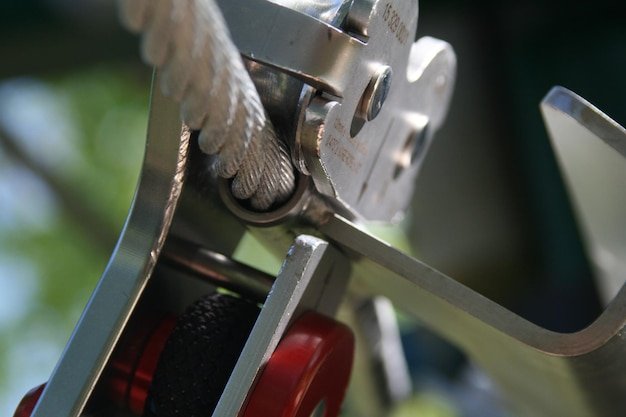 Close-up of machinery