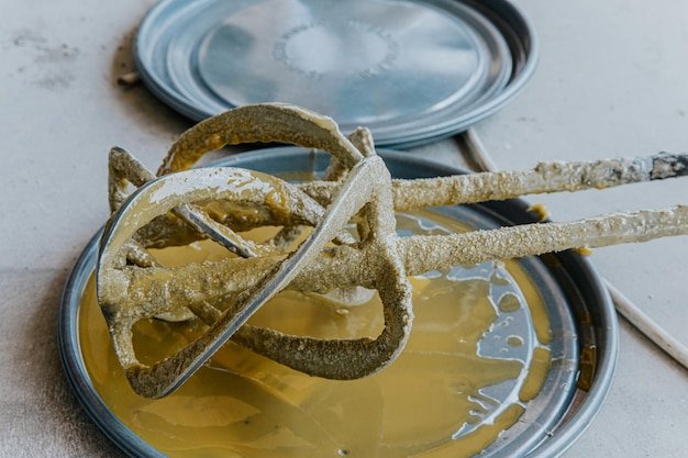 Epoxy mixer tool preparation and application of epoxy resin