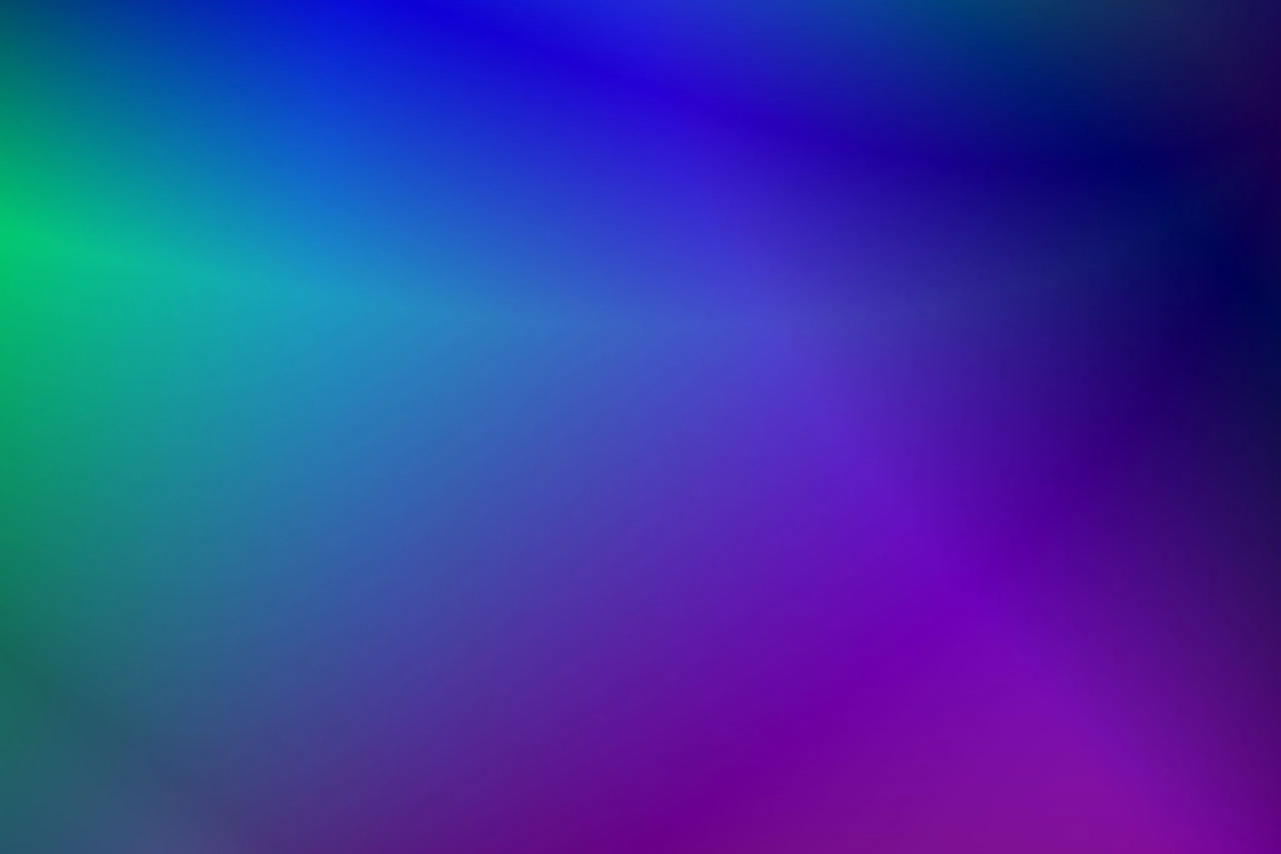 A vivid abstract gradient featuring blue, green, and purple shades ideal for modern designs.